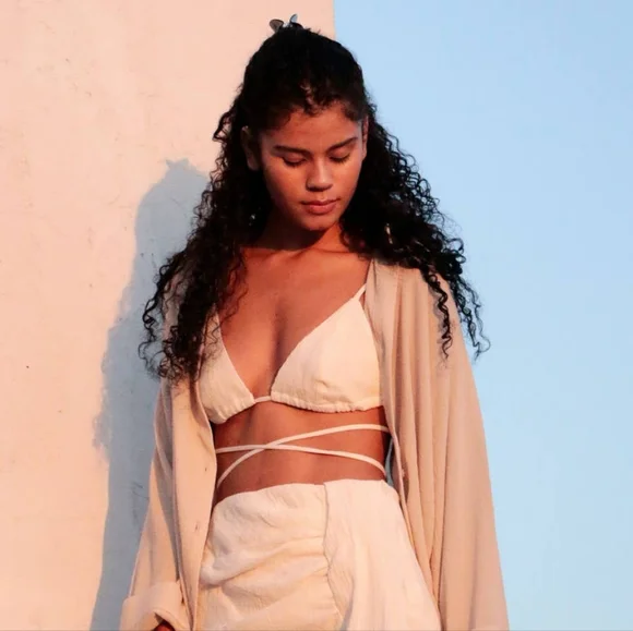 NWT The Handloom Sundown Bralette – 100% Turkish Cotton, Adjustable Straps - Picture 2 of 5